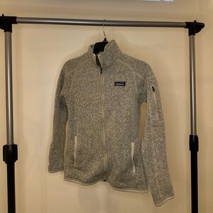 Patagonia Heather Gray Fleece Jacket